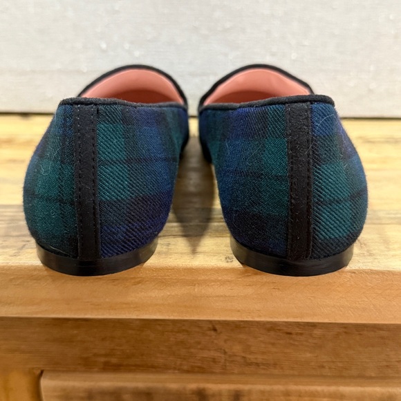 J.Crew Smoking Loafer Blackwatch Tartan Plaid Size 6 - Picture 3 of 8